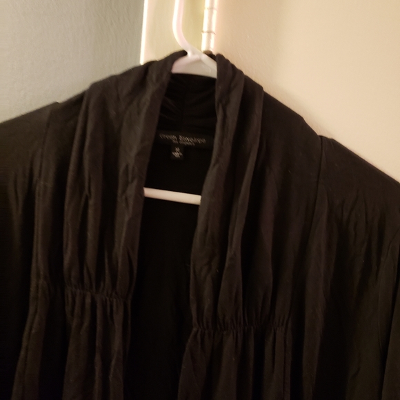 Green Envelope M Black Open Cardigan - Picture 2 of 2